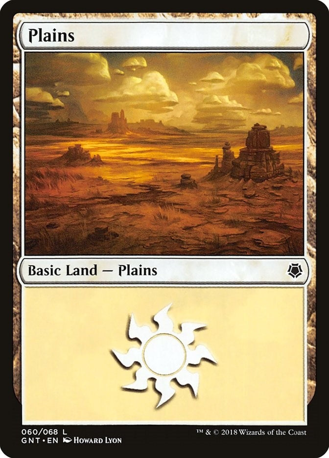 Plains (60) (60) [GNT] - MTG Single