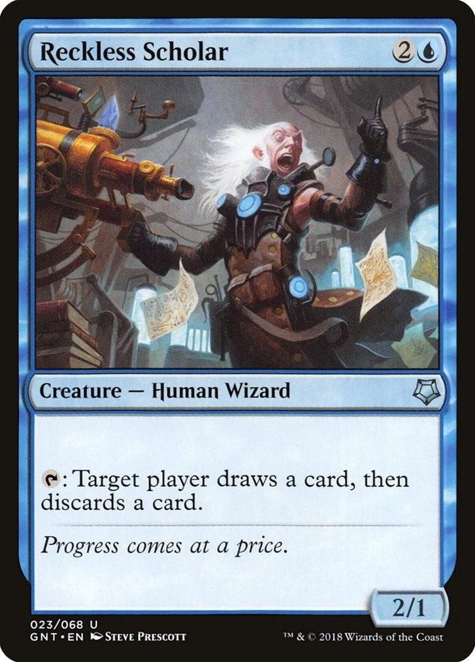 Reckless Scholar (23) [GNT] - MTG Single
