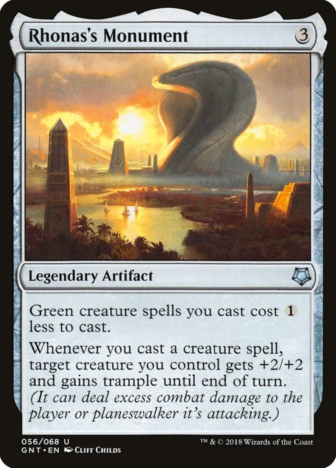 Rhonas’s Monument (56) [GNT] - MTG Single