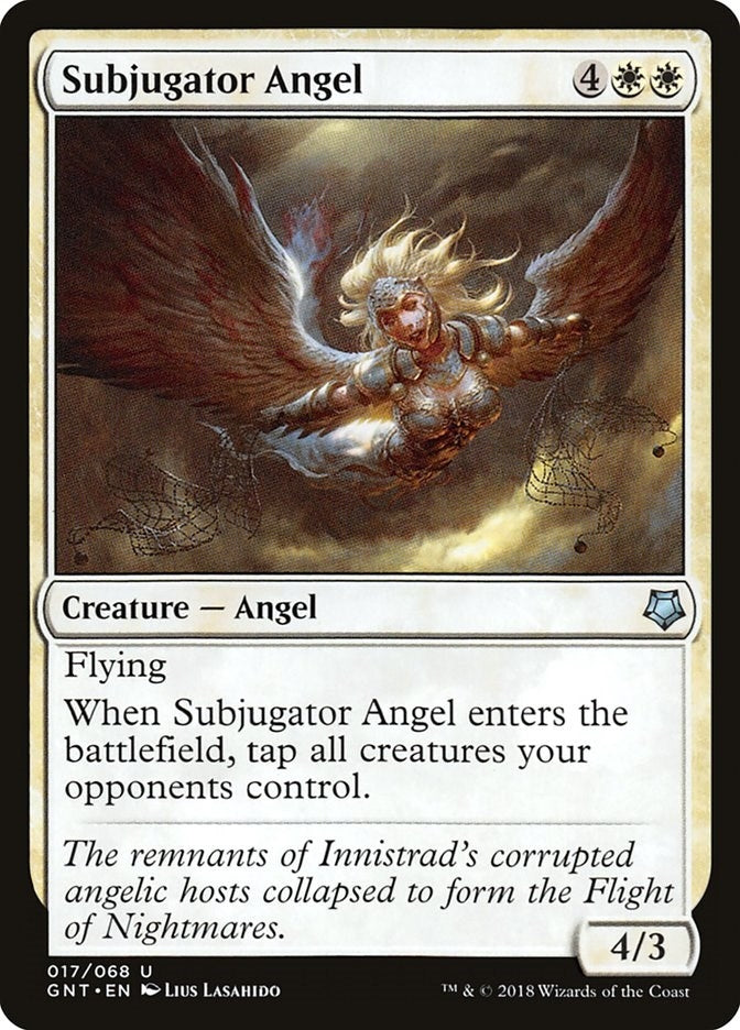 Subjugator Angel (17) [GNT] - MTG Single