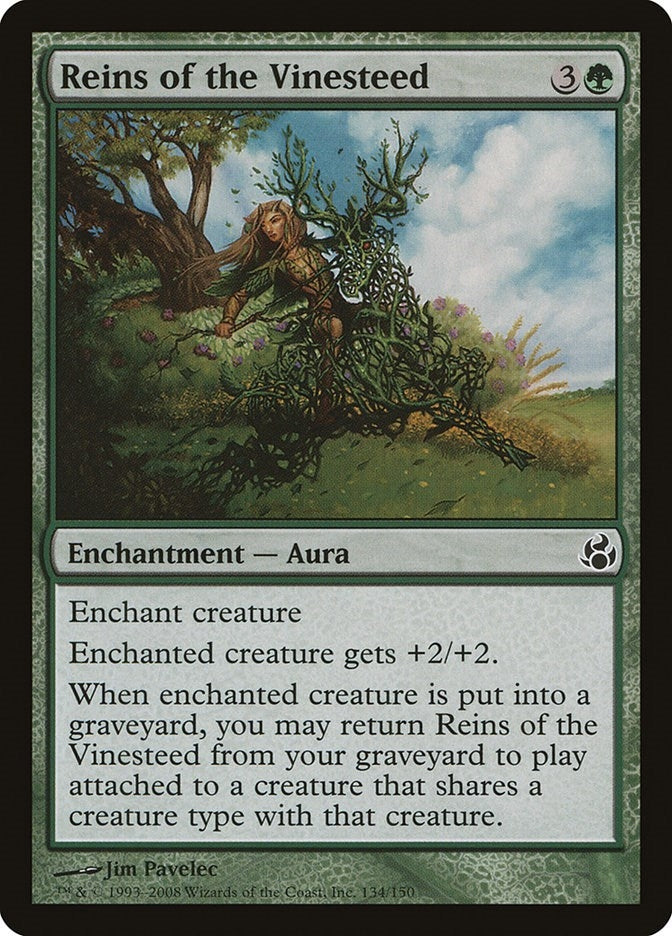 Reins of the Vinesteed (134) [MOR] - MTG Single