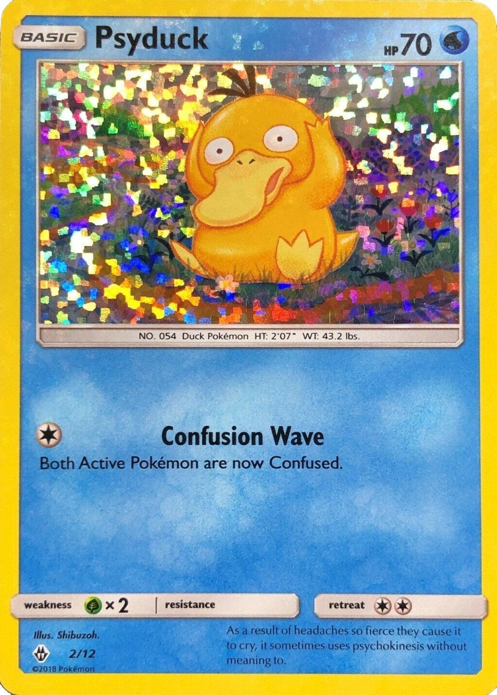 Image for Psyduck (002/012) (McDonald's Promos 2018) - Pokemon