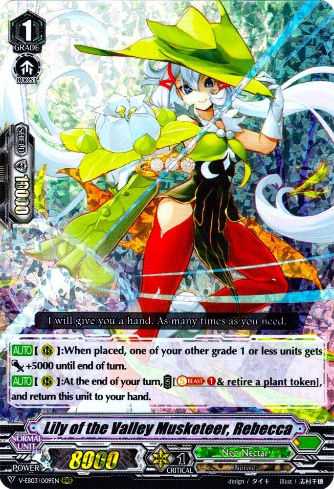 Lily of the Valley Musketeer Rebecca (3009) [V-EB03] - Cardfight Vanguard Single