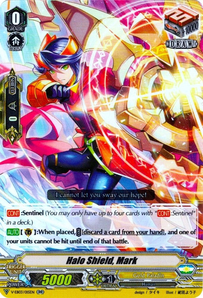 Halo Shield Mark (3015) [V-EB03] - Cardfight Vanguard Single