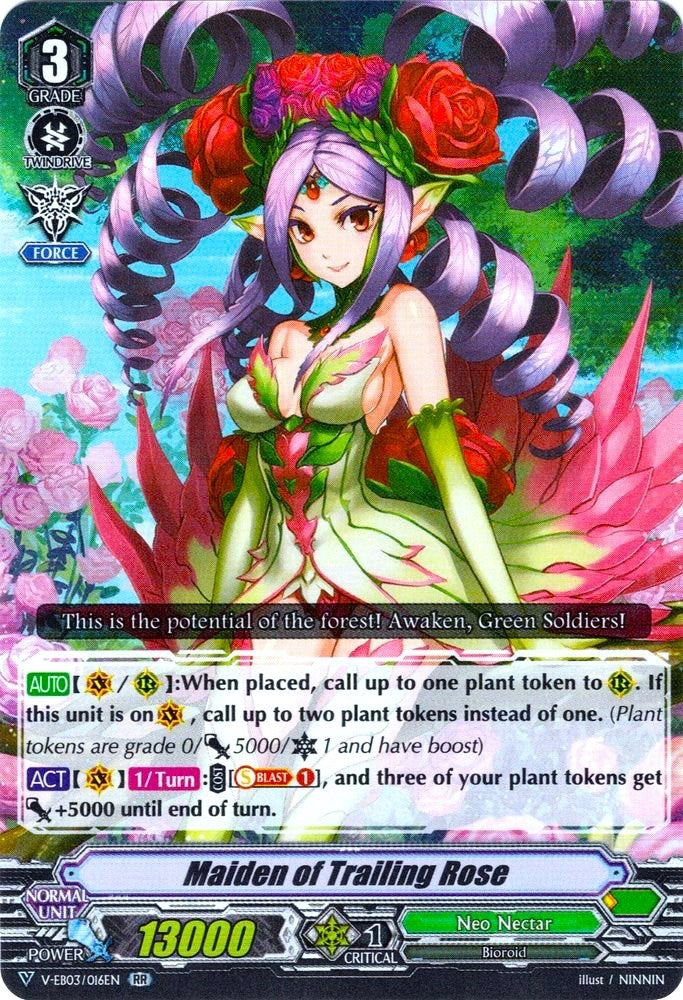 Maiden of Trailing Rose (3016) [V-EB03] - Cardfight Vanguard Single
