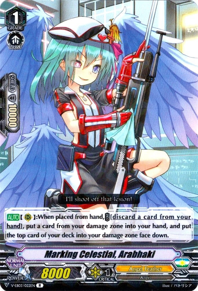Marking Celestial Arabhaki (3022) [V-EB03] - Cardfight Vanguard Single