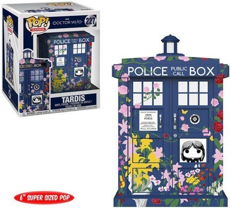 Doctor Who: Tardis Super Sized 6’’ (Clara Memorial) (227) [POP!] - Funko Sealed
