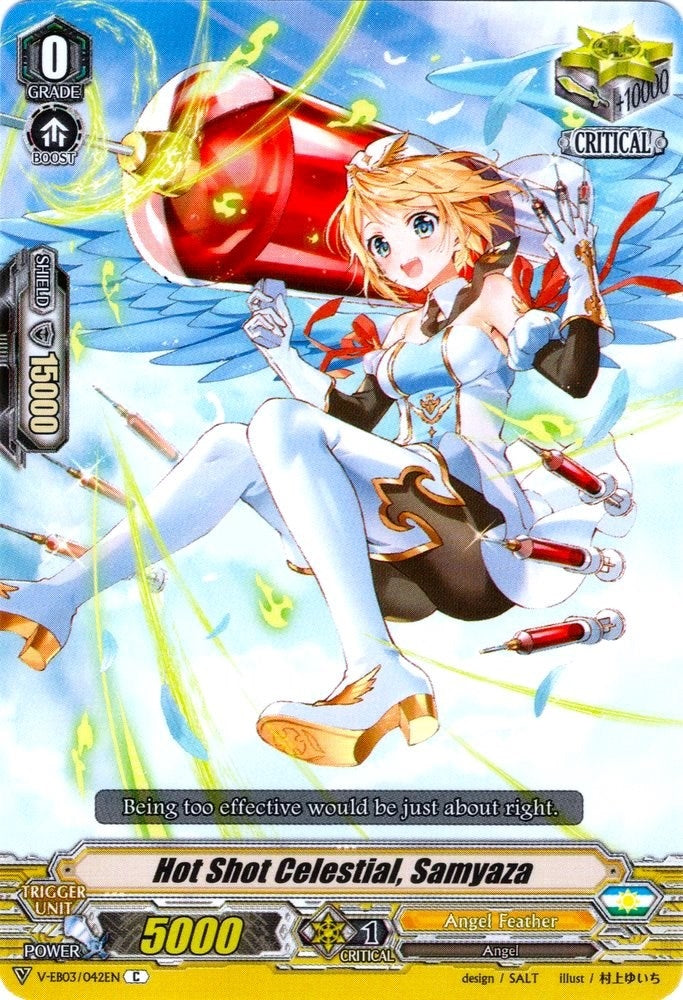Hot Shot Celestial Samyaza (3042) [V-EB03] - Cardfight Vanguard Single