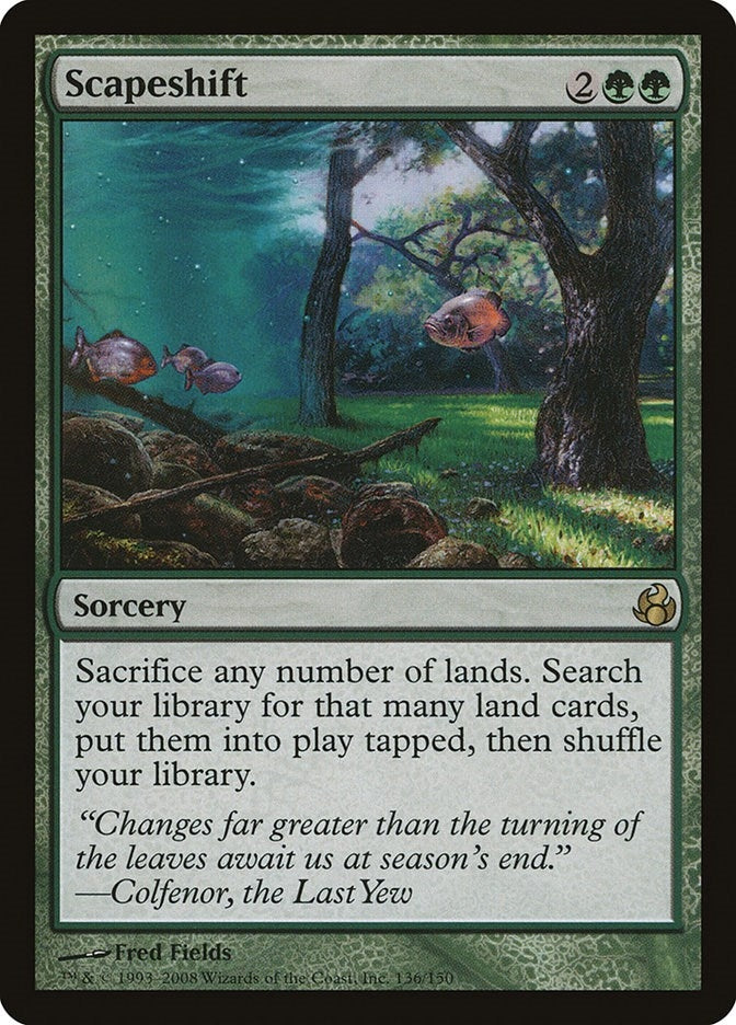 Scapeshift (136) [MOR] - MTG Single