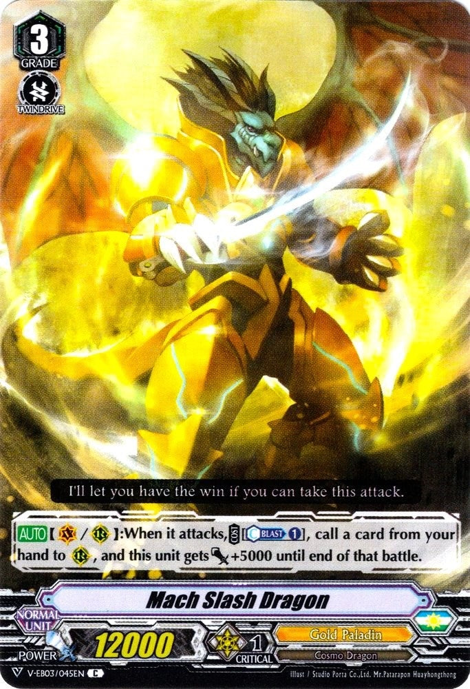 Mach Slash Dragon (3045) [V-EB03] - Cardfight Vanguard Single