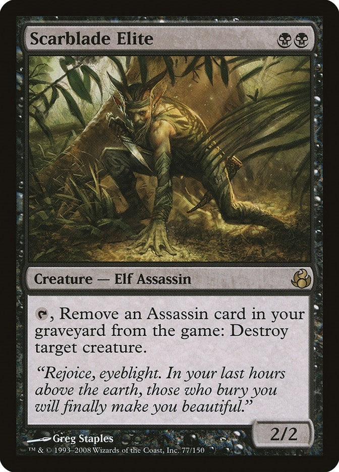 Scarblade Elite (77) [MOR] - MTG Single