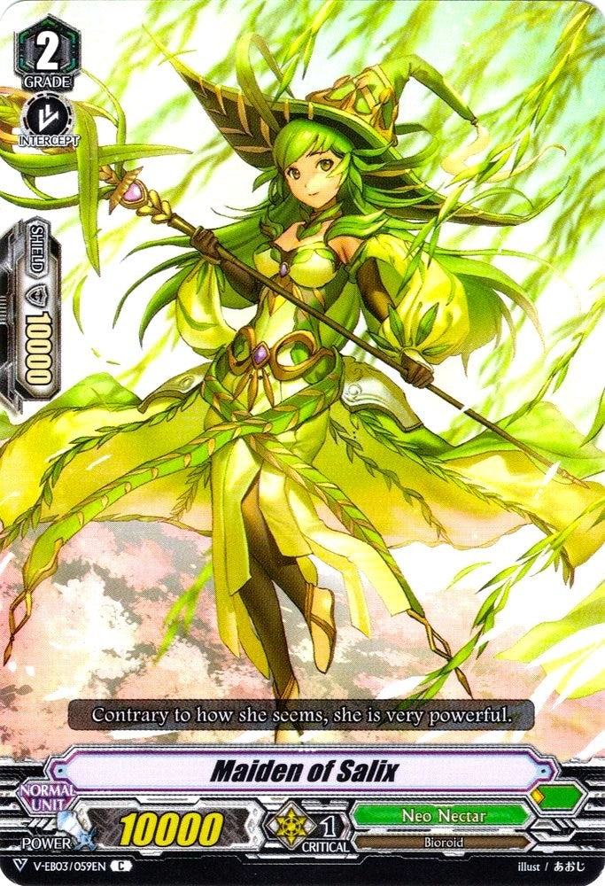 Maiden of Salix (3059) [V-EB03] - Cardfight Vanguard Single