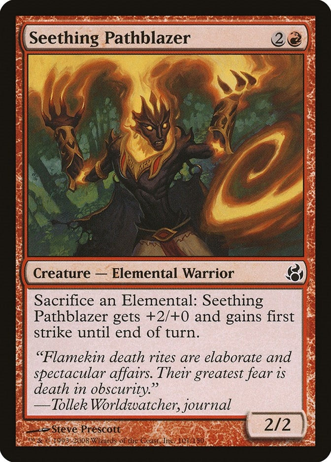 Seething Pathblazer (101) [MOR] - MTG Single