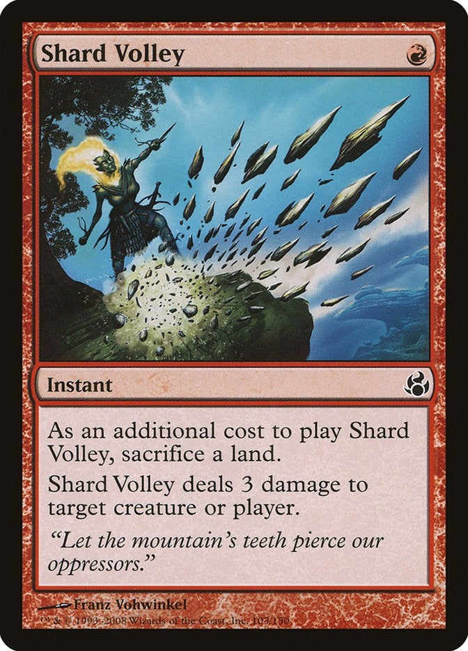Shard Volley (103) [MOR] - MTG Single