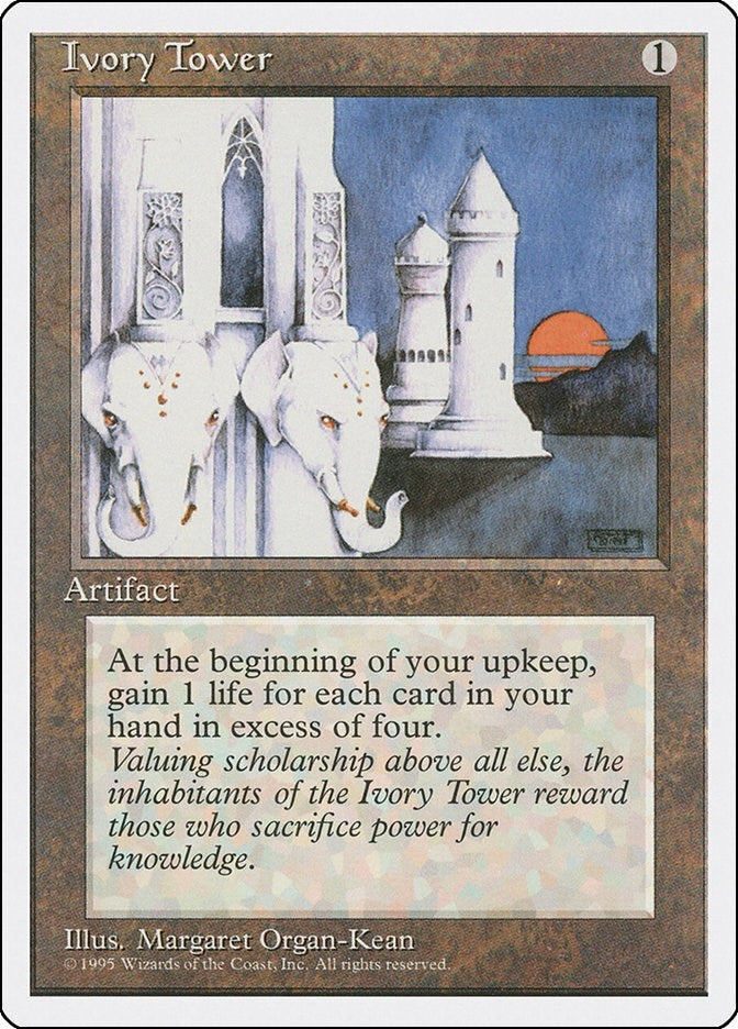 Ivory Tower [4ED] - MTG Single