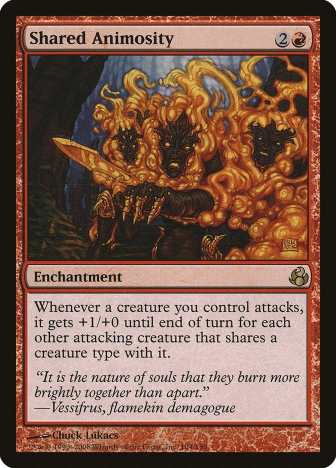Shared Animosity (104) [MOR] - MTG Single