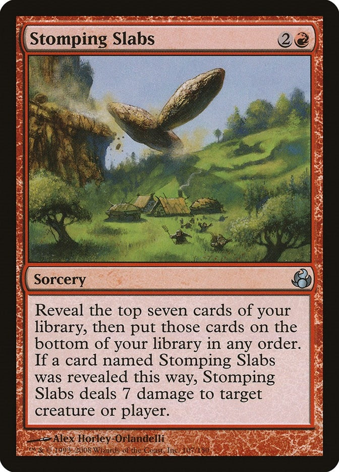 Stomping Slabs (107) [MOR] - MTG Single