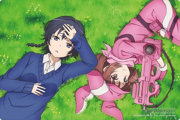 Bushiroad Rubber Mat Collection Vol.212: Gun Gale Online - Llenn & Karen (218) - Playmats Sealed
