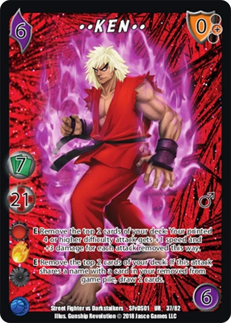 Ken** (Alternate Art) (37) [SFVD] - UniVersus Single