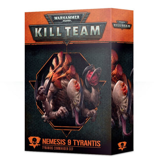 Warhammer: 40K - Kill Team Tyranids Commander Set: Nemesis 9 Tyrantis [PLAS] - Warhammer Box Sets Sealed