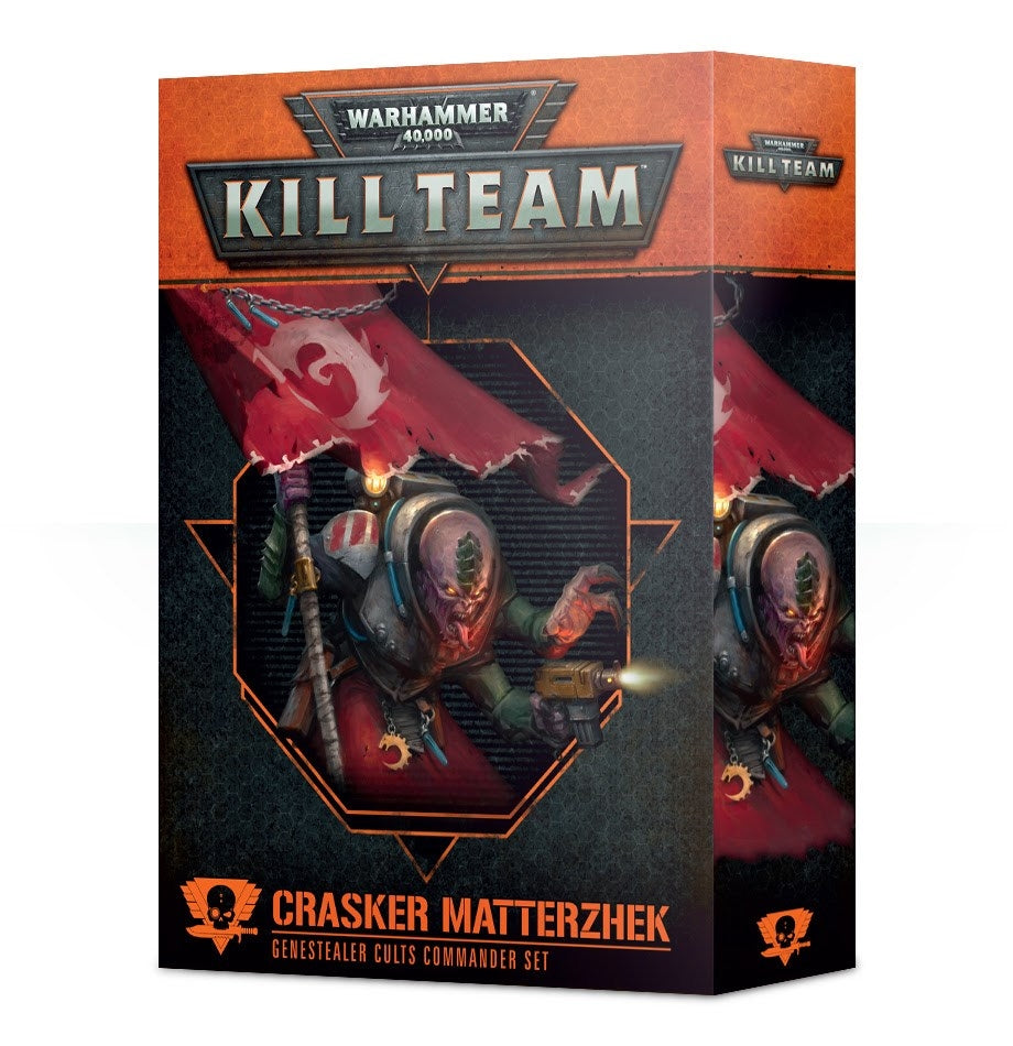Warhammer: 40K - Kill Team Genestealer Cults Commander Set: Crasker Matterzhek [PLAS] - Warhammer Box Sets Sealed