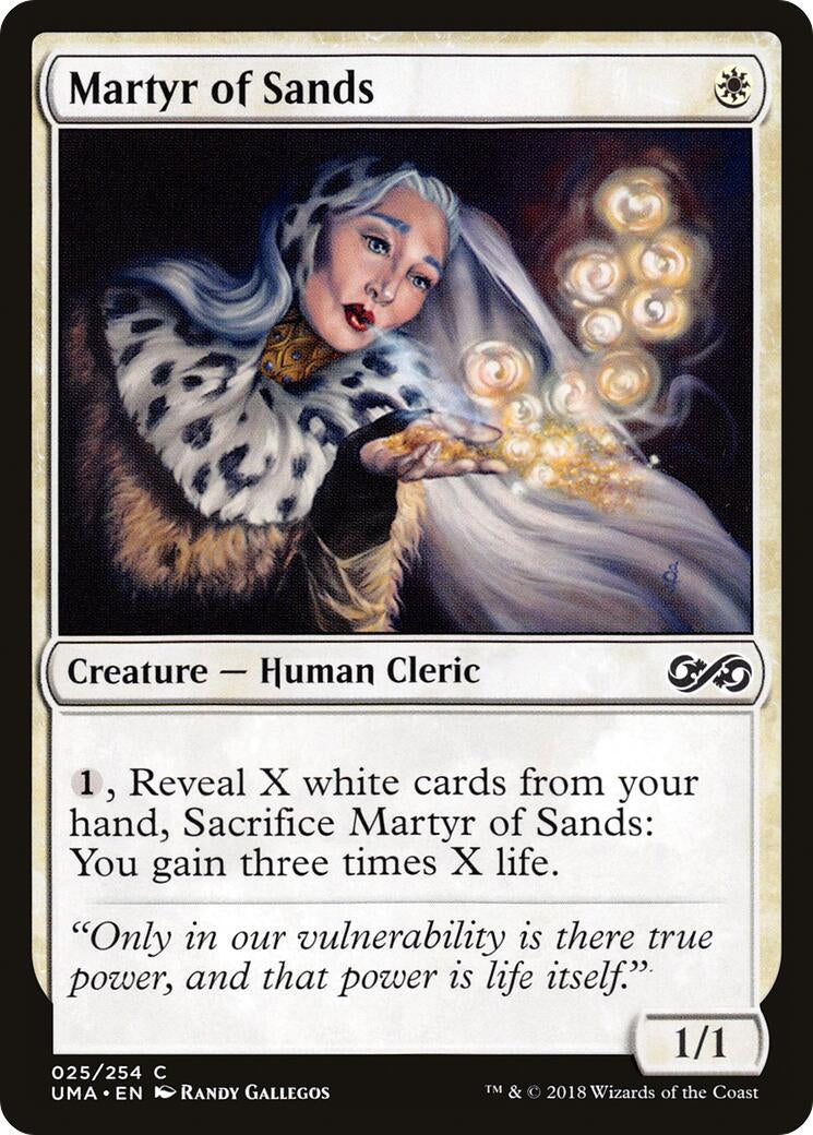 Martyr of Sands (25) [UMA] - MTG Single