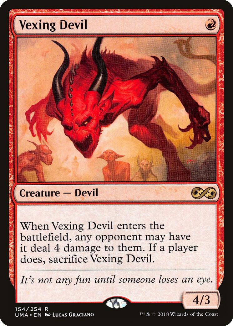 Vexing Devil (154) [UMA] - MTG Single