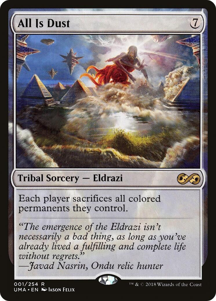 All Is Dust (1) [UMA] - MTG Single