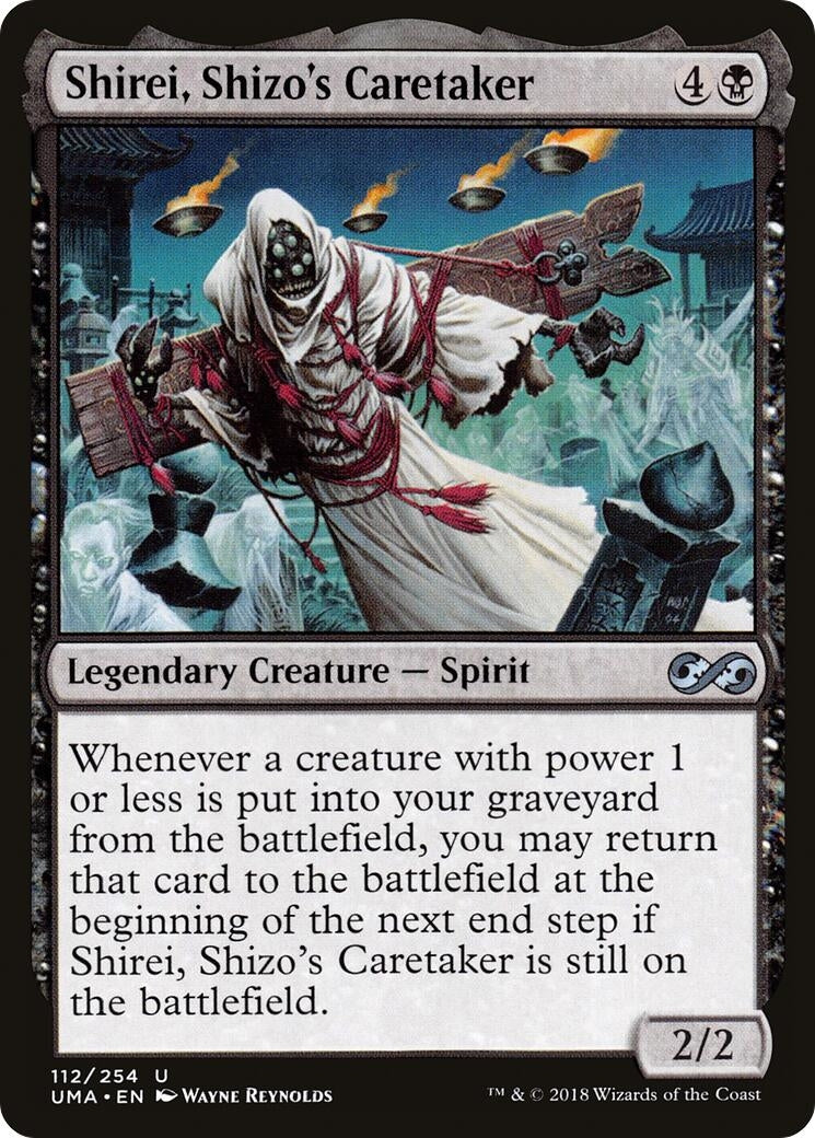 Shirei Shizo’s Caretaker (112) [UMA] - MTG Single