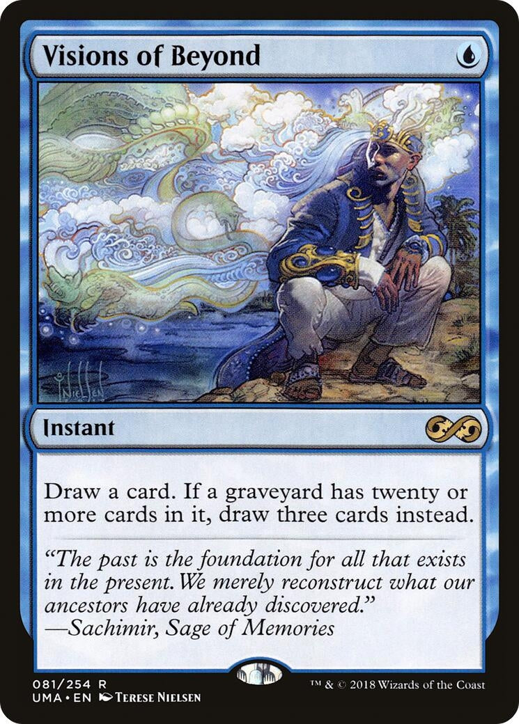 Visions of Beyond (81) [UMA] - MTG Single