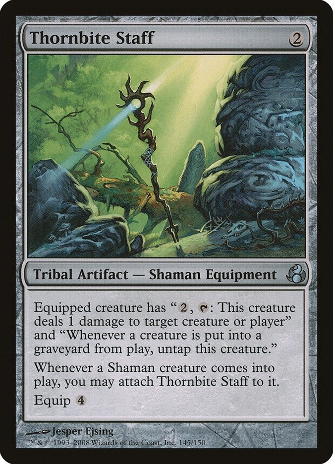 Thornbite Staff (145) [MOR] - MTG Single