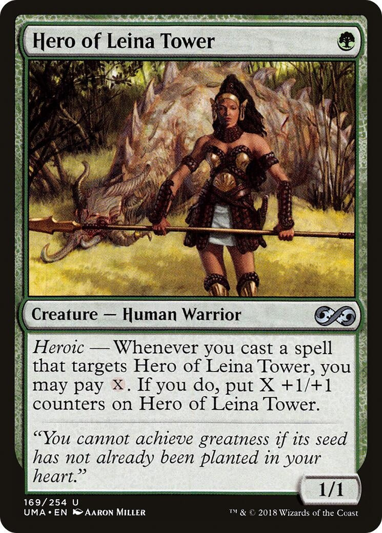 Hero of Leina Tower (169) [UMA] - MTG Single