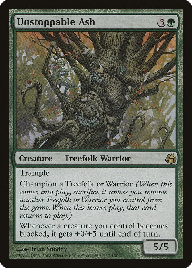 Unstoppable Ash (137) [MOR] - MTG Single