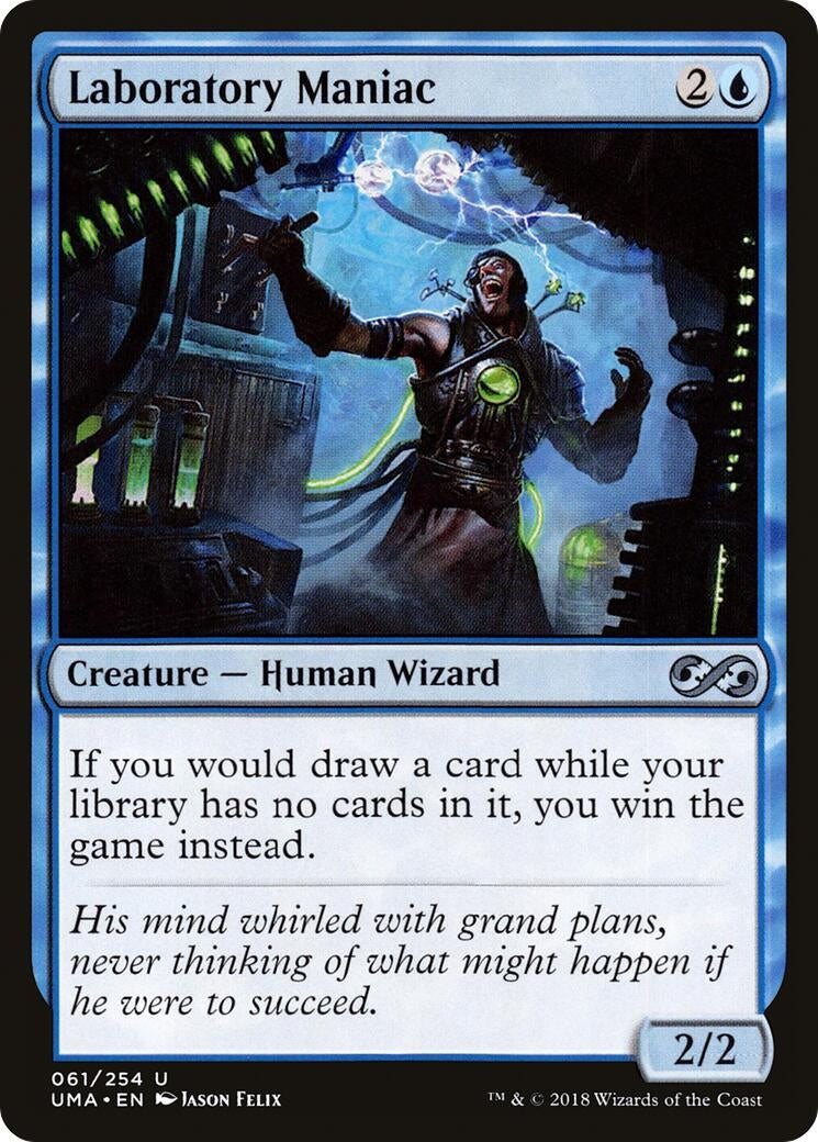 Laboratory Maniac (61) [UMA] - MTG Single