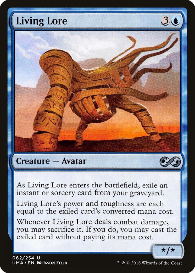 Living Lore (62) [UMA] - MTG Single