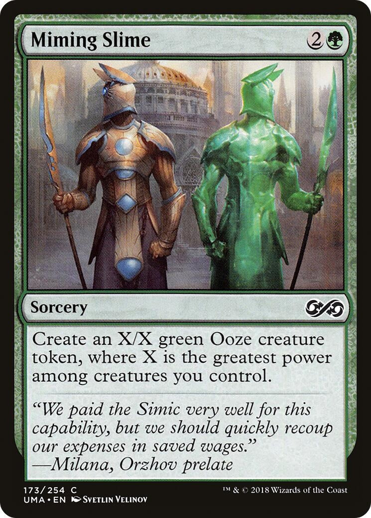 Miming Slime (173) [UMA] - MTG Single