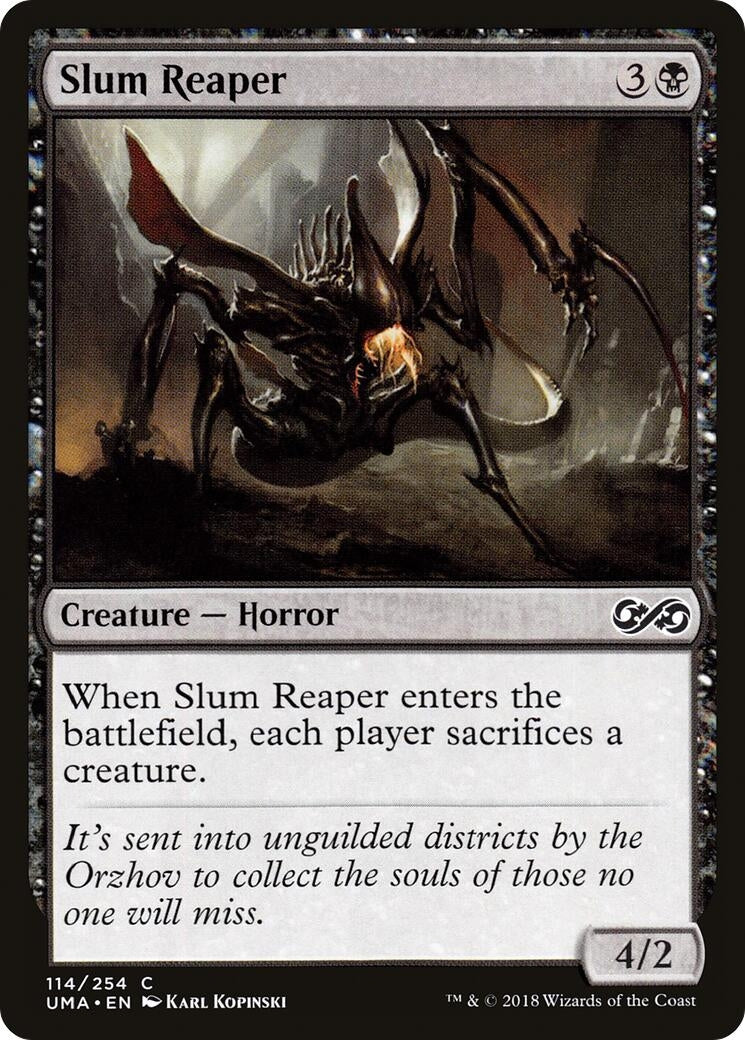 Slum Reaper (114) [UMA] - MTG Single