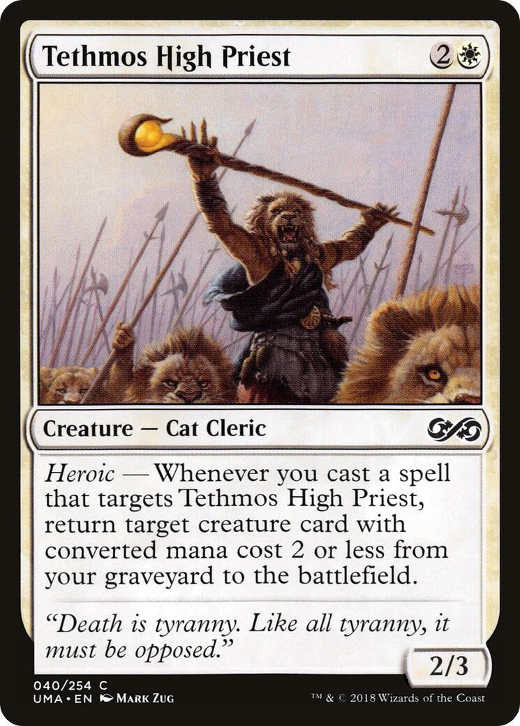 Tethmos High Priest (40) [UMA] - MTG Single