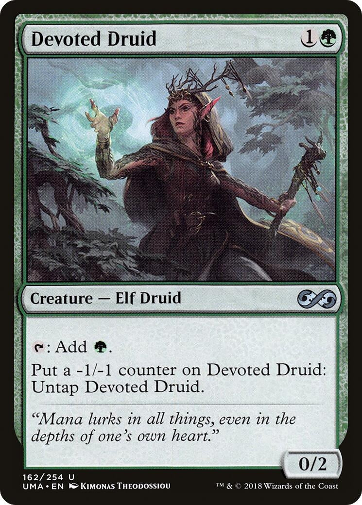 Devoted Druid (162) [UMA] - MTG Single