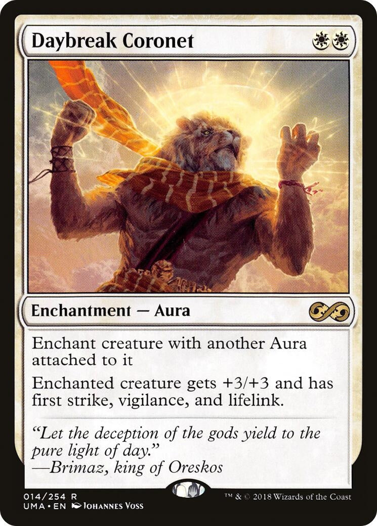 Daybreak Coronet (14) [UMA] - MTG Single