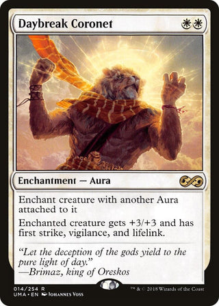 Daybreak Coronet (14) [UMA] - MTG Single