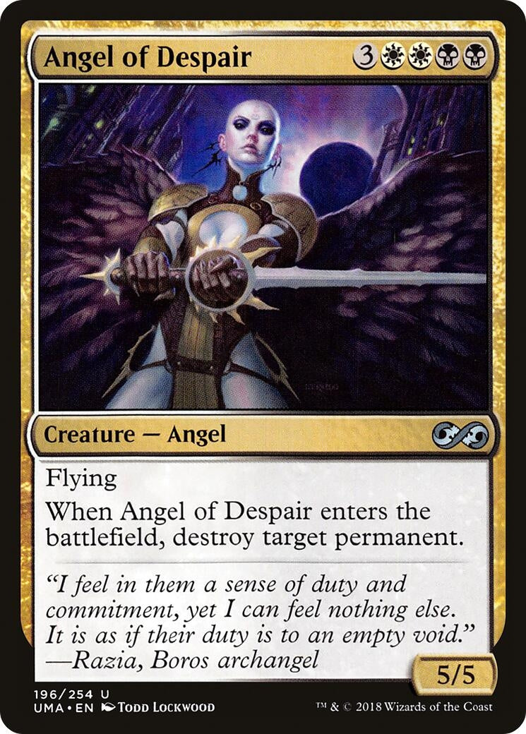 Angel of Despair (196) [UMA] - MTG Single