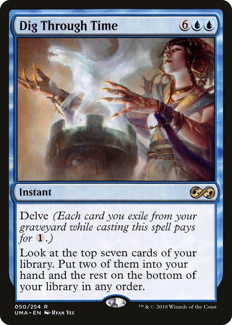 Dig Through Time (50) [UMA] - MTG Single