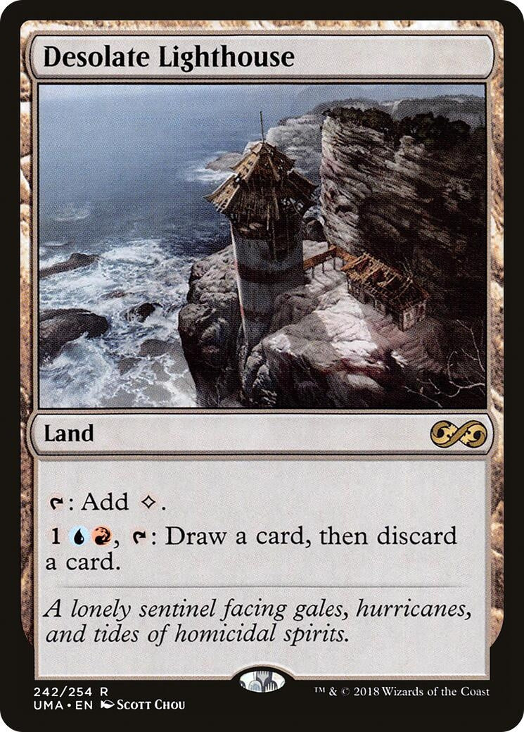 Desolate Lighthouse (242) [UMA] - MTG Single