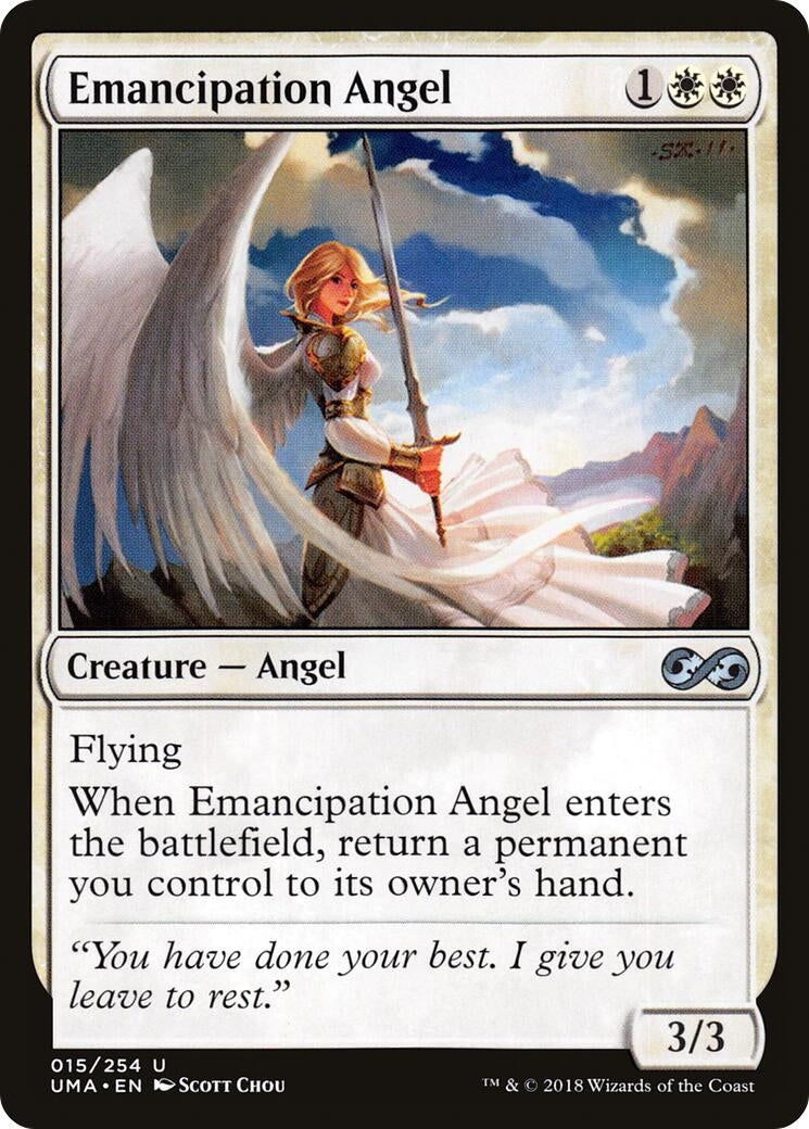 Emancipation Angel (15) [UMA] - MTG Single