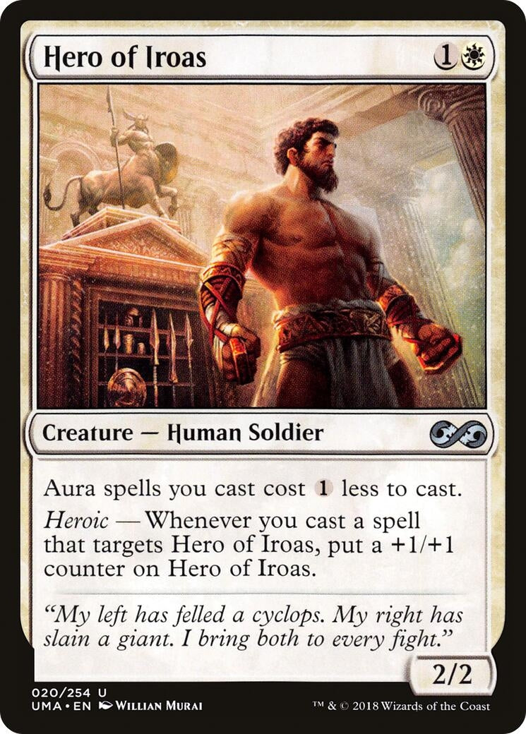 Hero of Iroas (20) [UMA] - MTG Single