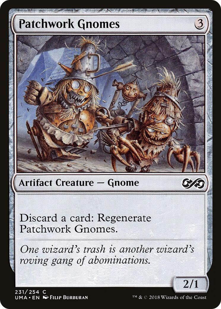 Patchwork Gnomes (231) [UMA] - MTG Single