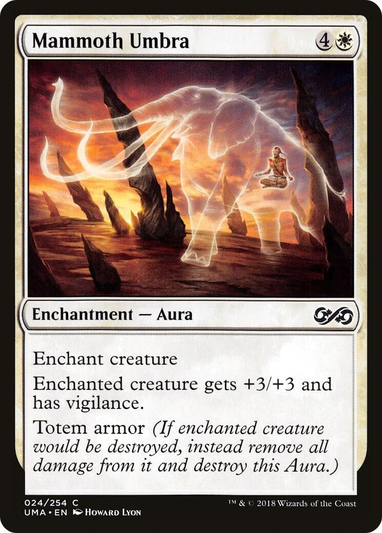 Mammoth Umbra (24) [UMA] - MTG Single