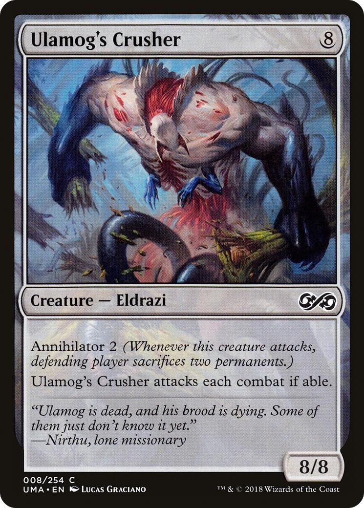 Ulamog’s Crusher (8) [UMA] - MTG Single