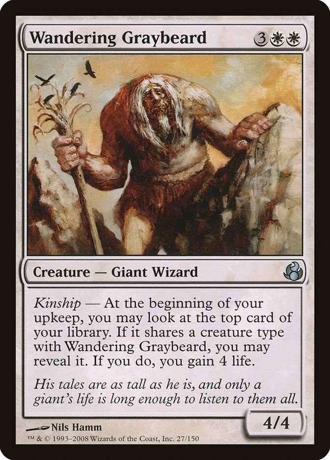 Wandering Graybeard (27) [MOR] - MTG Single